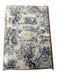 Dior White & Navy 100% Paper Jungle Print Lined Paper 72 Pages Logo Journal White & Navy