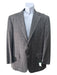 Canali Gray Wool Plaid 2 Button Men's Suit Gray / 54