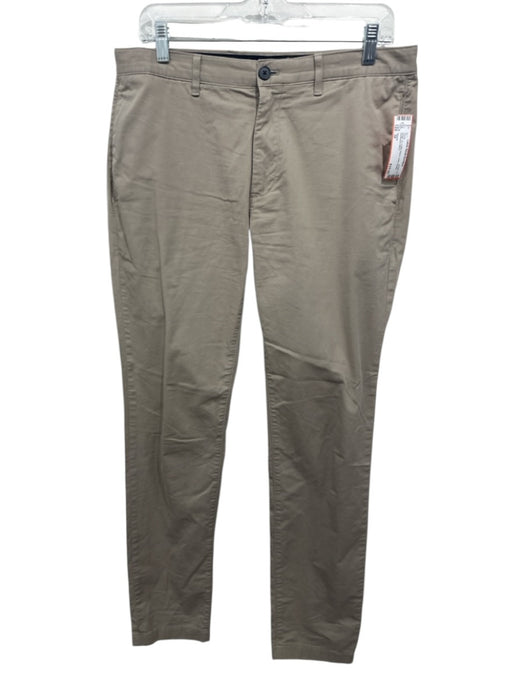 Theory Size 32 Beige Cotton Blend Solid Khakis Men's Pants Beige / 32