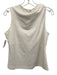 COS Size S White Cotton Sleeveless Twist Detail Top White / S