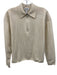 COS Size XS Cream Wool & Yak Long Sleeve 1/4 Zip Collar Pullover Sweater Cream / XS