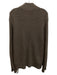 Theory Size M Gray Cotton Knit Zip UP Men's Sweater Gray / M