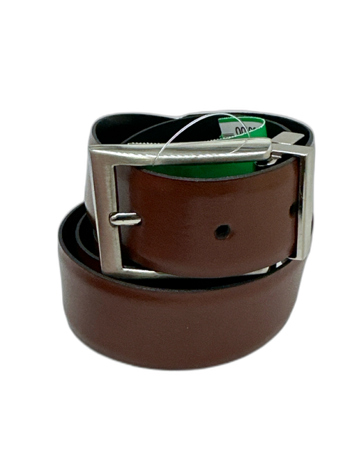 Allen Edmonds Black & Brown Leather Reversible Men's Belt Black & Brown