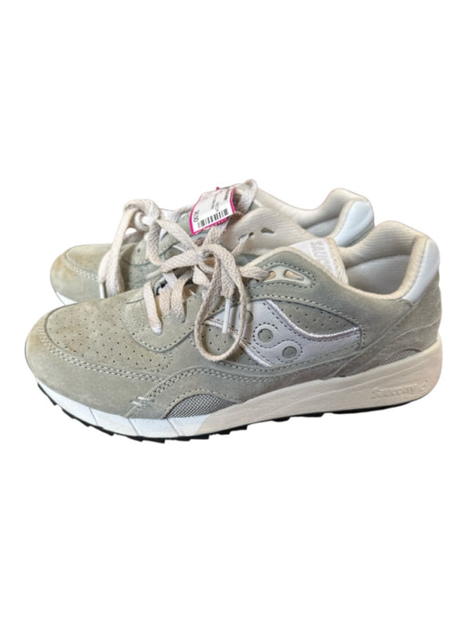 Saucony Shoe Size 8.5 Grey Suede Lace Up Athletic Sneakers Grey / 8.5