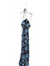 La Ligne Size S Brown & Blue Abstract Halter Neck Maxi Dress Brown & Blue / S