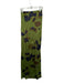 Resa Size S Green & Brown Viscose Satin Strapless Elastic Floral Dress Green & Brown / S