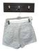 Maeve Size 27 White Cotton Blend Front Pockets High Waisted Shorts White / 27
