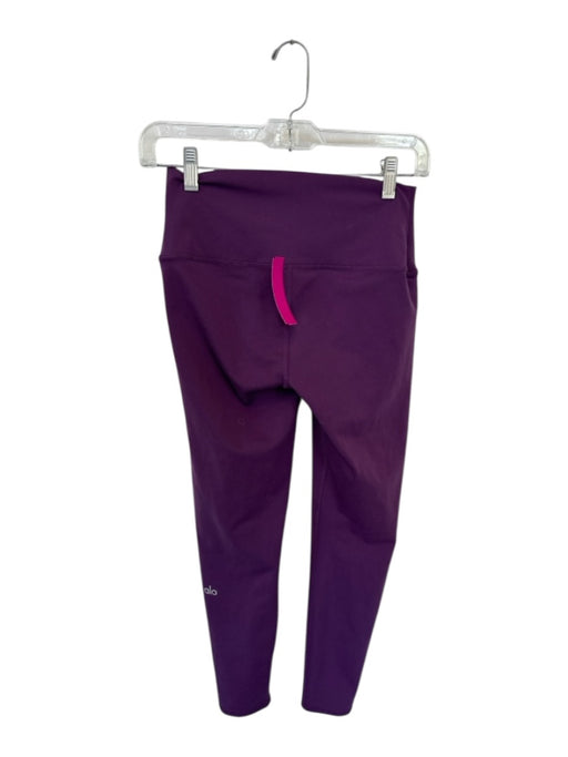 Alo Size S Wine High Waist Athletic Leggings Wine / S