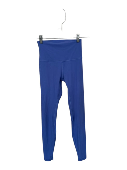 Lululemon Size 4 Periwinkle High Waist Ribbed Athletic Leggings Periwinkle / 4