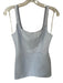 Shona Joy Size 4 Slate Blue Cotton Blend Sleeveless Back Zip Mini Dress Slate Blue / 4