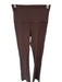 Lululemon Size 2 Brown Waist Band Ribbed Flare Athletic Leggings Brown / 2