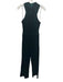 skies are blue Size S Emerald Green Polyester Blend Velvet Cross Front Jumpsuit Emerald Green / S