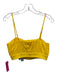 Antonio Melani Size 4 Yellow Polyester Blend Gathered Crop Maxi Skirt Set Yellow / 4