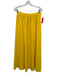 Antonio Melani Size 4 Yellow Polyester Blend Gathered Crop Maxi Skirt Set Yellow / 4