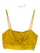 Antonio Melani Size 4 Yellow Polyester Blend Gathered Crop Maxi Skirt Set Yellow / 4