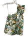 Mason's Daughter Size S Green, White, Orange Cotton Botanical Ruffle Trim Top Green, White, Orange / S