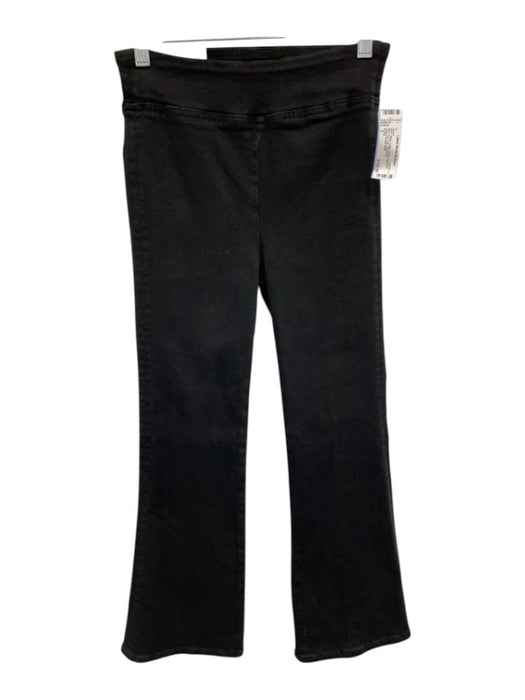 Frame Size 1 Black Cotton Denim High Rise Boot Cut Crop Jeans Black / 1