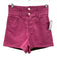 Philosophy di Lorenzo Serafini Size 2 Hot pink Polyurethane Pleather Shorts Hot pink / 2