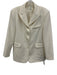 Dissh Size 2/6 Cream White Polyester Blend Long Sleeve Button Front Pant Set Cream White / 2/6