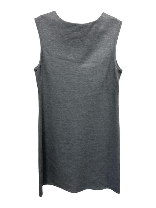 Jude Connally Size XS Light Grey Rayon & Nylon Sleeveless Dress Light Grey / XS