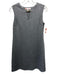 Jude Connally Size XS Light Grey Rayon & Nylon Sleeveless Dress Light Grey / XS