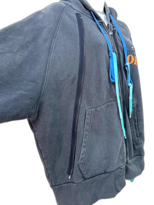 Aritzia Size Small Teal Green Cotton Blend Hoodie kangaroo Pocket Pant Set Teal Green / Small