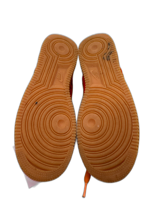 Nike Shoe Size 8.5 Orange & Green Print Synthetic Low Top Men's Shoes Orange & Green Print / 8.5