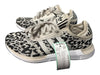 Adidas Shoe Size 6 Black & White Manmade Material Knit Leopard Lace Up Shoes Black & White / 6