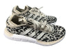 Adidas Shoe Size 6 Black & White Manmade Material Knit Leopard Lace Up Shoes Black & White / 6