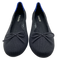 Rothy's Shoe Size 10 Black Synthetic Knit Round Toe Bow Rubber Sole Flats Black / 10