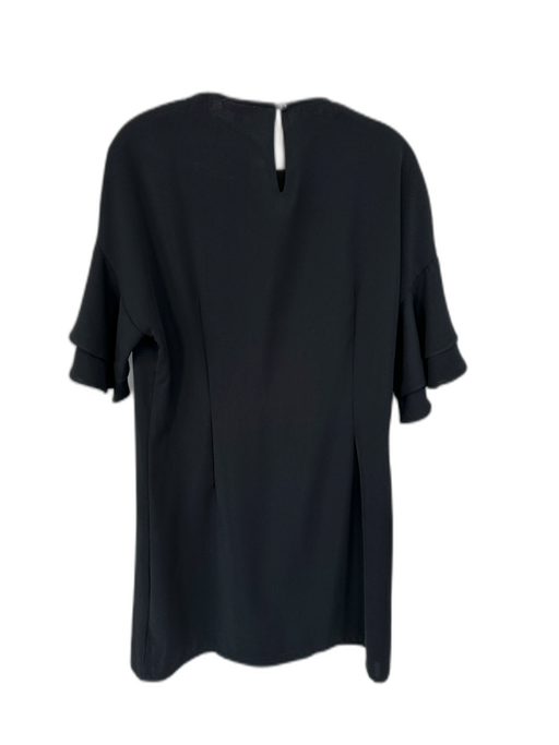 Jade Size M Black Long Bell Sleeve Back Button Dress Black / M