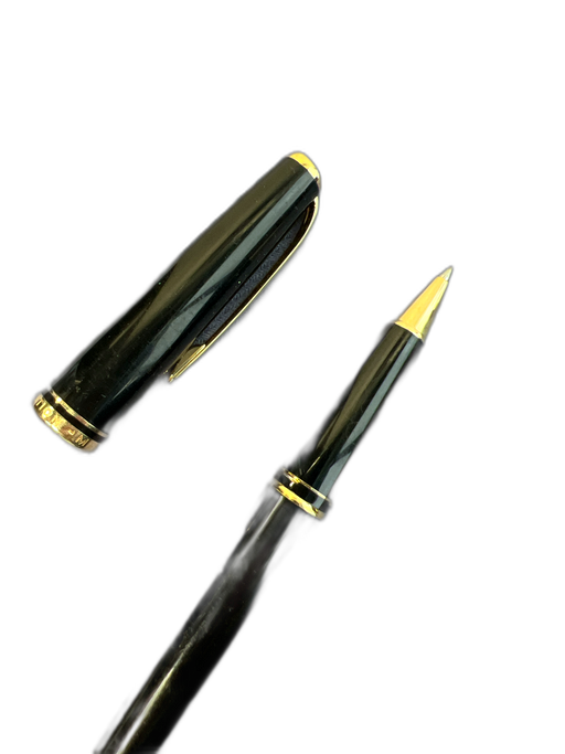 Mont Blanc Black & Gold Metal Ball Point Pen Other Black & Gold
