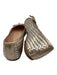Dune Shoe Size 38 Gold & Silver Leather Upper Bow detail Woven Square Toe Flats Gold & Silver / 38