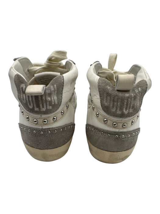 Golden Goose Shoe Size 39 White, Gray, Pink Leather Upper Round Toe Sneakers White, Gray, Pink / 39