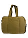Calpak Tan Brown Polyester Top Handle Puffer Zip Close Duffle Bag Tan Brown / Large