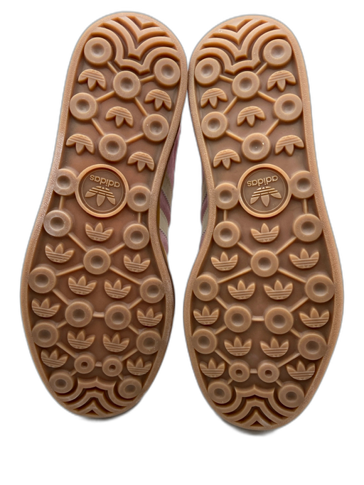 Adidas Shoe Size 39 Pale Pink & White Suede Color Block Round Toe Sneakers Pale Pink & White / 39