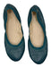 Cole Haan Shoe Size 8 Turquiose Leather Elastic Round Toe Flats Turquiose / 8