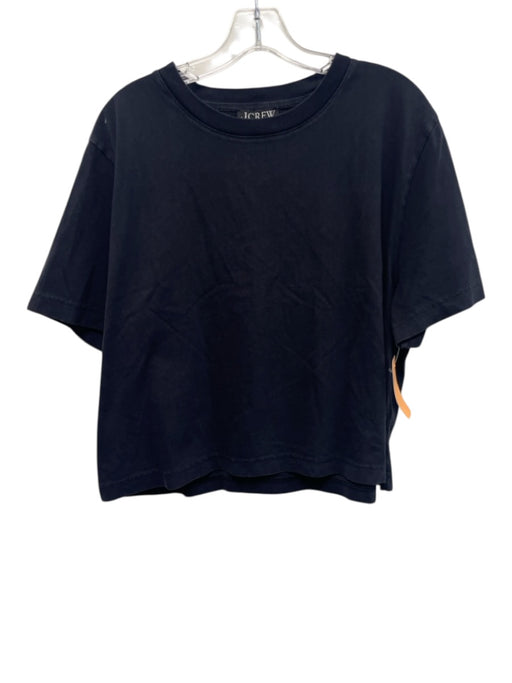 J Crew Size L Navy Blue Cotton Short Sleeve T Shirt Tee Top Navy Blue / L