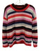 Marie Oliver Size M Pink, Purple, Multi Viscose & Polyester Long Sleeve Sweater Pink, Purple, Multi / M