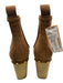 Veronica Beard Shoe Size 9.5 Brown & Beige Suede leather Clog Booties Brown & Beige / 9.5