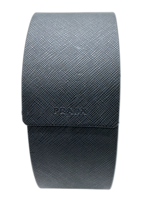 Prada Brown & Teal Acetate Tortoiseshell Thick Frame Square Sunglasses Brown & Teal