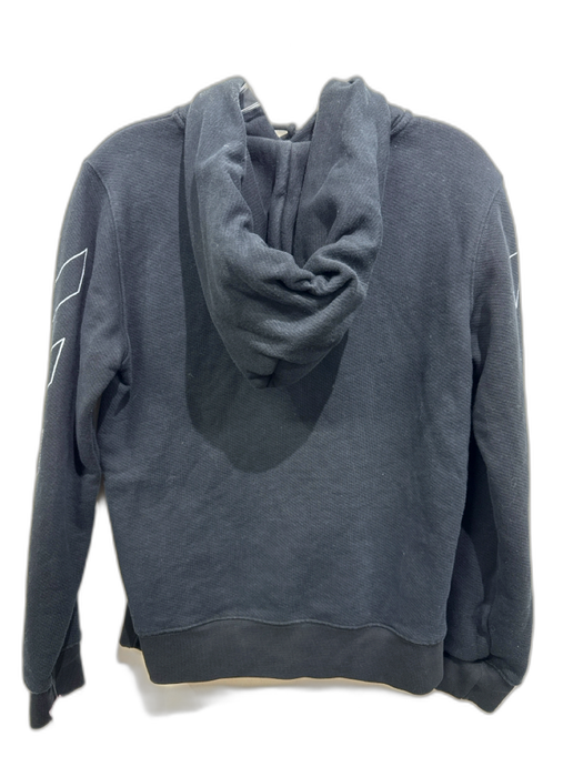 Off White AS IS - General Wear Size S Black & White Cotton Hoodie Sweater Black & White / S