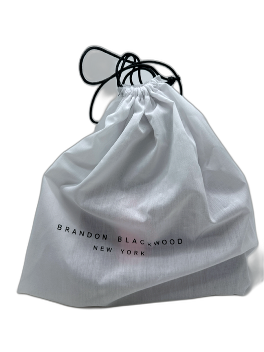 Brandon Blackwood Purple Suede Top Handle Top Zip Crossbody Strap Bag Purple / S