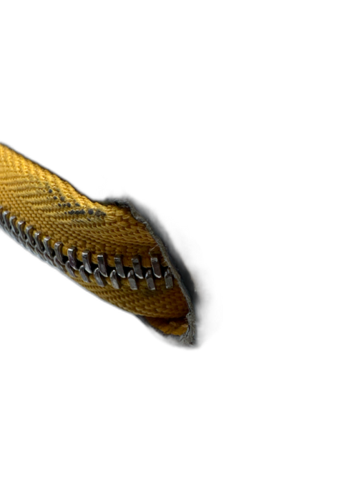 Celine Yellow Leather Bi- Fold Zip Continental Wallets Yellow