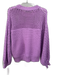Joie Size Medium Pastel Purple Cotton & Polyester Chunky Knit Crew Neck Sweater Pastel Purple / Medium