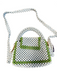 No Brand Blue & Green Beads goldtone hardware Shoulder & Crossbody Straps Bag Blue & Green / Small
