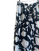 Kate Spade Size Medium Black & White Cotton Abstract Floral lined Pockets Skirt Black & White / Medium