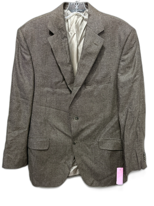 Jack Victor Tan Wool Blend Solid 2 Button Men's Blazer Tan / 40