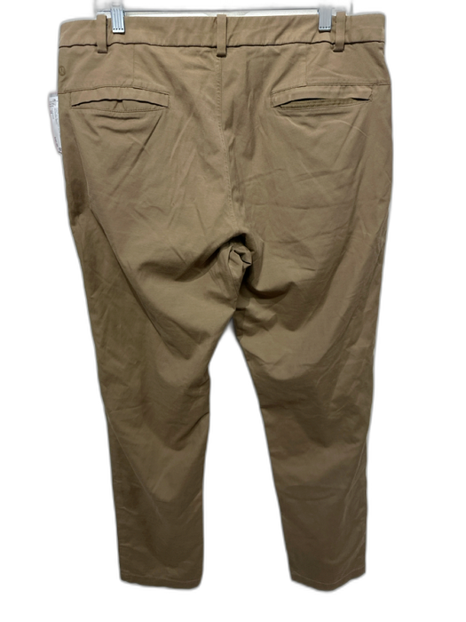 Lululemon Size 38 Dark Tan Cotton Blend Solid Khakis Men's Pants Dark Tan / 38