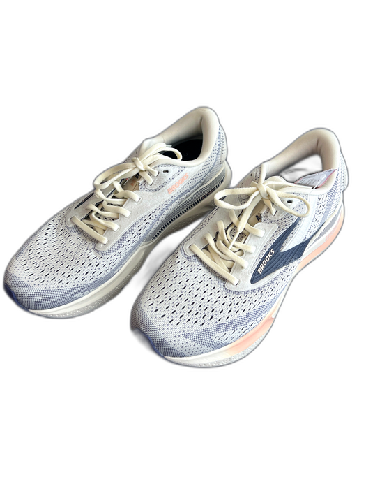 Brooks Shoe Size 11.5 Light Blue Nylon Low Top lace up Sneaker Shoes Light Blue / 11.5